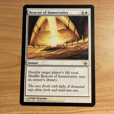 MTG / Beacon Of Immortality/ Fifth Dawn / Great Condition - Image 1 of 2