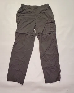 Columbia Omni-Shade Hose Herren 34x32 grau wandelbar Wandern Zip Off Outdoor - Bild 1 von 11
