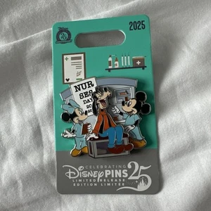 Disney Parks Pin Mickey Mouse and Friends Nurse Day 2025 Nurses LE In Hand - Picture 1 of 2
