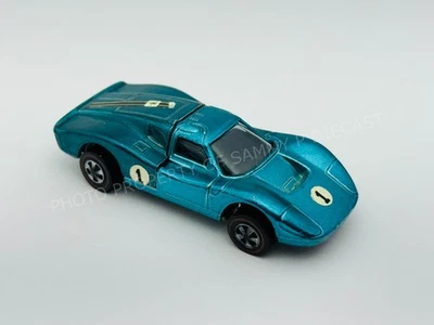Hot Wheels Redline FORD MARK IV Resistente Aqua EE. UU. Interior Negro ¡Muy Bonito!!! Foto 1 de 4