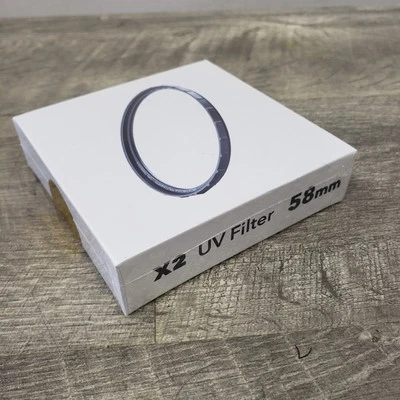 NEW/SEALED* Breakthrough Photography 58mm X2 UV Filter (X2-UV-58mm) MRC8 Nanotec - Image 1 of 4