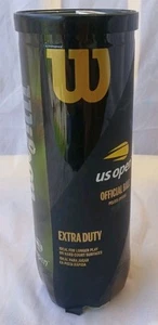 Wilson Extra Duty Tennis Balls US Open Official Ball Brand New Sealed - Picture 1 of 9