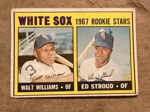 1967 TOPPS High Number #598 WALT WILLIAMS WHITE SOX - EX+ - Lite Corner Wear - Picture 1 of 2