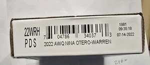 2022 P D S Nina Otero-Warren American Women 3 Quarter Roll Set 22WRH Sealed - Picture 1 of 2