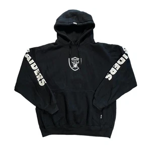 NFL RAIDERS Sudadera con Capucha Para Hombres Pullover Grande Fútbol Sudadera Acrílico Pro T - Imagen 1 de 6