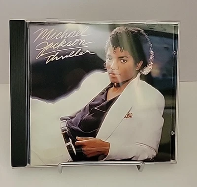 MICHAEL JACKSON CD Thriller Pop R&B Dance 1982 Epic Clean VG Classic Album Foto 1 de 3