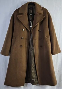 OXFORD WOMEN Celia Wool Blend Coat Size 8 BNWT Colour Paprika - Imagen 1 de 7