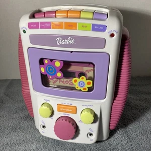 Vintage Mattel Barbie Sing A Long Karaoke Cassette Player Machine 2001 AS IS - Bild 1 von 13