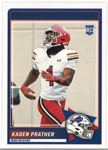2025 Score Football Rookie, #19  Kaden Prather - Buffalo Bills - Picture 1 of 2