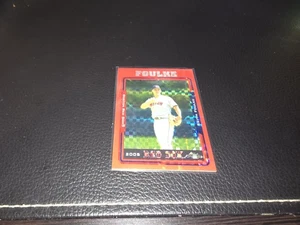 2005 Topps Chrome Keith Foulke #414 Red X-Fractor 01/25 Boston Red Sox - Picture 1 of 4