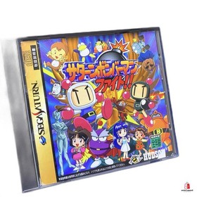 Saturn Bomberman  Sega Saturn Hudson SS Ver. Japan us 9 good Japan Used