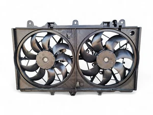 Infiniti Q50 16-22 Radiator Cooling Fan Motor w/ Shroud 21481-4HK0B, D032, OEM - Picture 1 of 4