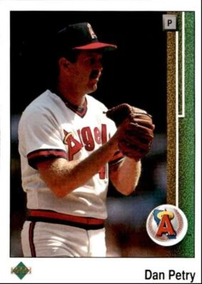 1989 Upper Deck Dan Petry California Angels #552 - Image 1 of 2