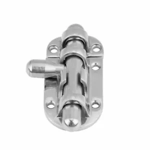 Boat Marine Barrel Bolt Door Latch Lock 316 Stainless Steel 90*38mm CS - Picture 1 of 5