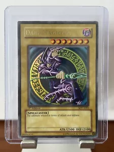🔸Dark Magician 1ª Edición SDY-E005 Tarjeta Holo Ultra Rara🔸Yu-Gi-Oh! 1996 - Imagen 1 de 2