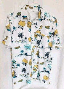 Deep Eddy Lemon Vodka Button Down Shirt Men's Size Small-NEW -D8 - Picture 1 of 4