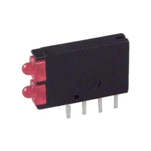 Pack of 5 571-0111-F LED 2mm Bi-Level Red Diffused Through Hole Right Angle :RoH - Picture 1 of 1