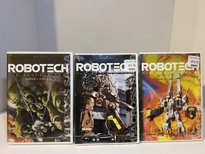Robotech: The Macross Saga Vol 3, 5 & 6 (3DVD) Brand New - Imagen 1 de 5