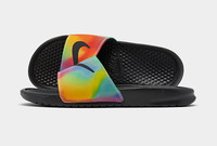 nike slides tie dye
