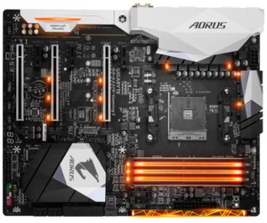 Placa madre Gigabyte GA-AX370-Gaming 5 AMD X370 Socket AM4 DDR4 M.2 ATX USB 3.1 - Imagen 1 de 4