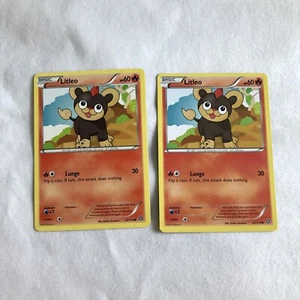 Litleo 22/114 Steam Siege LP Pokemon cards - Picture 1 of 2