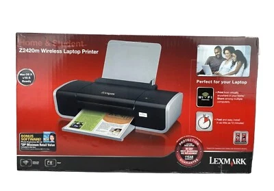 NEW Sealed~Lexmark Z2420m Wi-Fi Color Black and White Printer WIRELESS PRINTING - Image 1 of 4