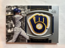 Robin Yount - 2003 Upper Deck Sweet Spot Classic Patch Non-Jersey Non-Auto READ