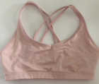Gap Fit - Strappy Back - Low Impact Sports Bra - Light Pink, Workout (Med)