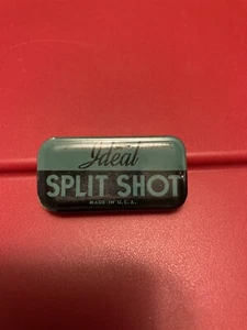 vintage Ideal Split Shot tin, No. 7 split shot, fishing - Picture 1 of 3