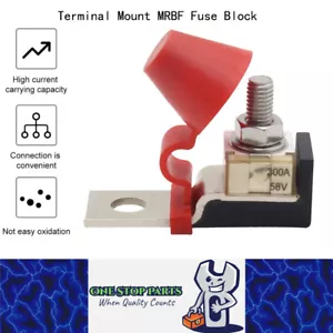 300A Terminal Mount MRBF Fuse Block Kit 58V with M8 Single Stud Battery Fuse - Picture 1 of 7