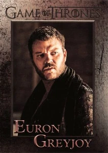 EURON GREYJOY (Pilou Asbaek) / Game of Thrones Season 8 (2020) BASE Card #49 - Picture 1 of 2