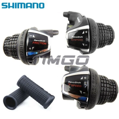 Shimano SL-RS35 3×6/7 Speed MTB Grip Twist Shifter Lever SIS index Revoshift - Image 1 of 4