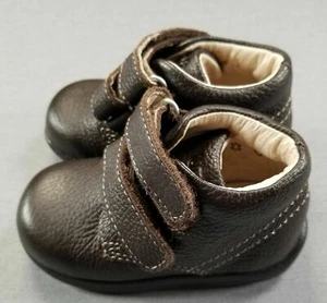 Baby Boy Umi Size 3.5 Brown Dress Boots - Picture 1 of 3