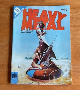 Heavy Metal V.3 #1 May 1979 The Adult Illustrated Fantasy Magazine KEY 1st Alien - Picture 1 of 2
