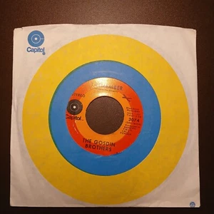 THE GOSDIN BROTHERS I Remember / Just Like The Wind 45 RPM Vinyl Record - Picture 1 of 13