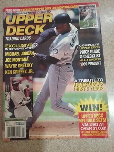 Comprehensive guide to Upper Deck trading cards July 1994 Griffy jr magazine - Picture 1 of 1