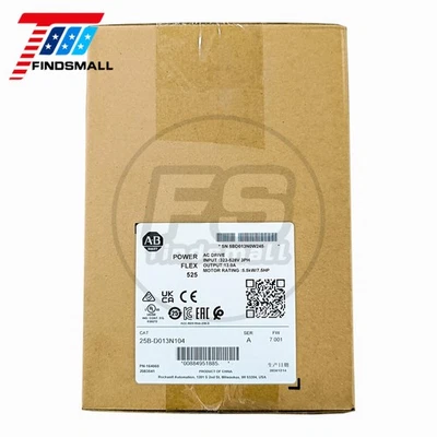 2025 New Factory Sealed Allen-Bradley 25B-D013N104 PowerFlex 525 AC Drive US