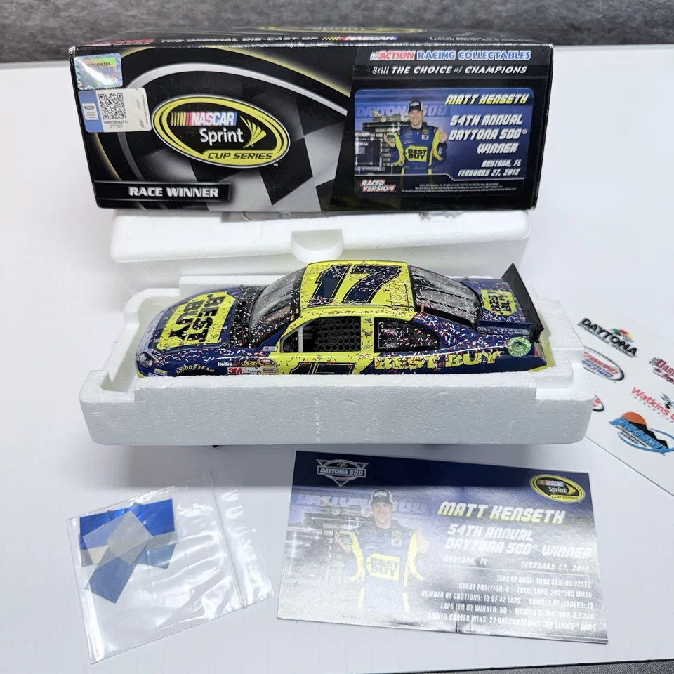¡NUEVO! Matt Kenseth 17 Best Buy Daytona 500 2012 victoria 1/24 Nascar diecast 1/2049 Foto 1 de 4