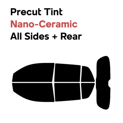 Película de ventana precortada automotriz nano cerámica cualquier tono para Scion XD 2008-2014 Foto 1 de 4