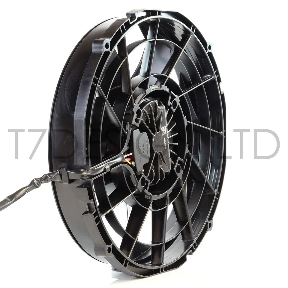 SPAL Brushless Fan 12" (305mm) - VA89-BBL375P/R/A/N-94A 1648cfm 24v - Image 1 of 1