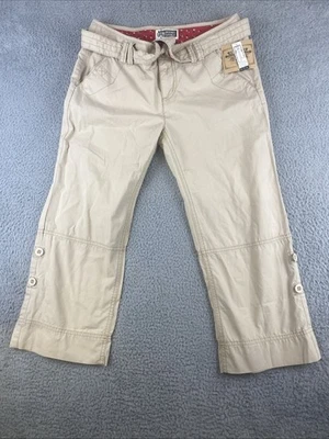 Route 66 Original Clothing Co Womens Size 3/4 NWT Tan Solid Capri Pants - Image 1 of 4