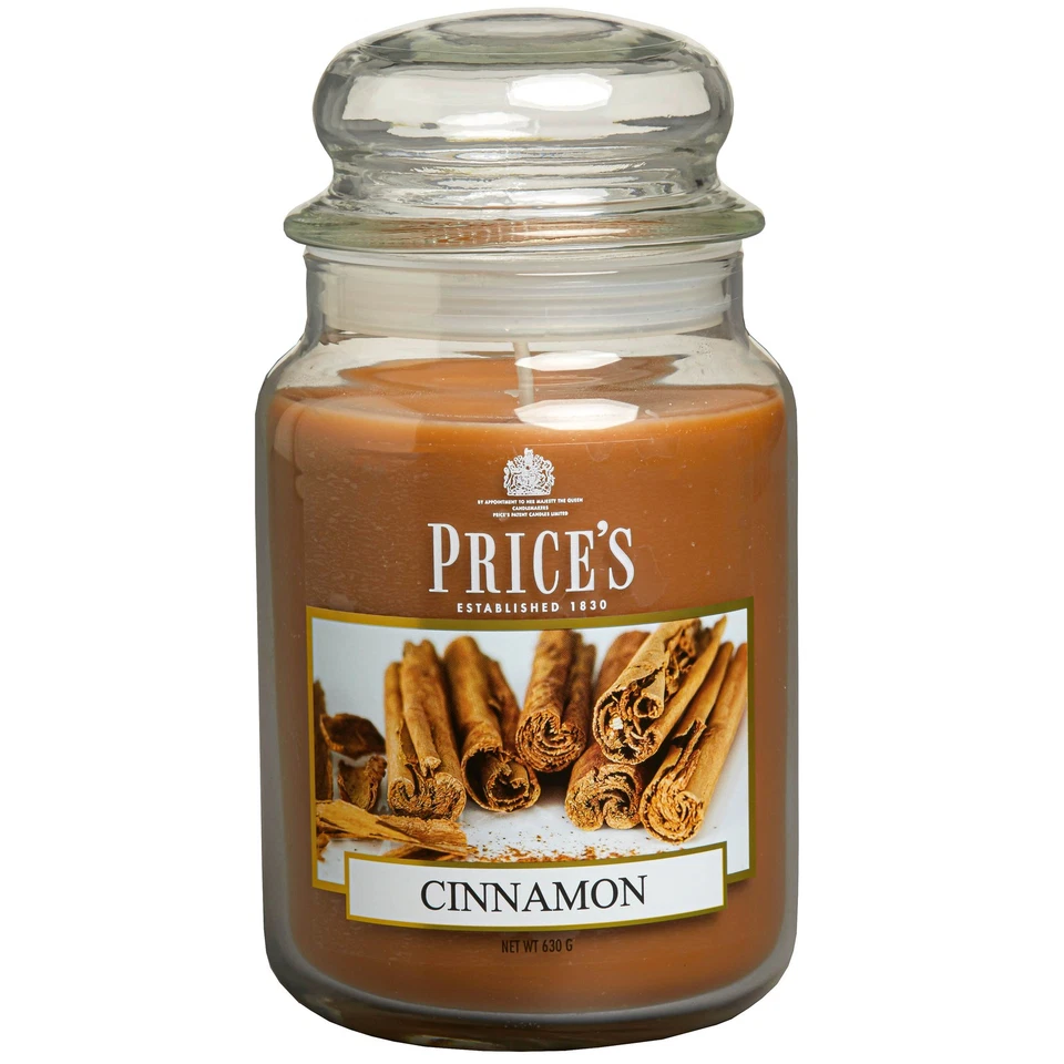 `s Patent Candles Limited Large Jar 630 G Cinnamon