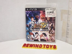 Playstation 3 PS3 Super Street Fighter IV Arcade Edition - Picture 1 of 3