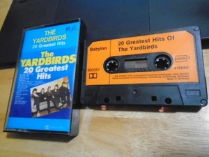 RARE OOP Yardbirds CASSETTE TAPE Greatest Hits JEFF BECK Jimmy Page led zeppelin - Picture 1 of 2