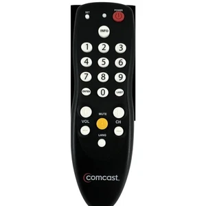 Genuine COMCAST Remote RC2392101/02B #3139-228-54712 Tested Black/Gray OEM - Picture 1 of 10