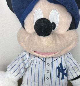 Mickey Mouse Yankees Plush Doll Disney 15 Inches - Picture 1 of 14