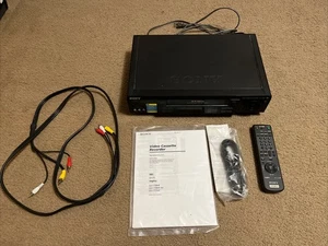 Videoregistratore vintage Sony VHS VCR SLV-778HF 4 testine HiFi videoregistratore con telecomando - Foto 1 di 11