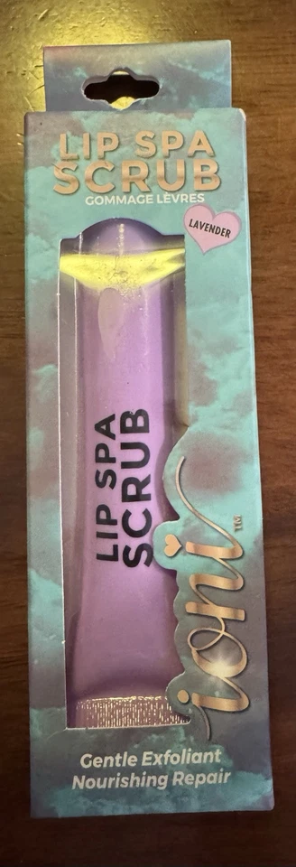 НОВЫЙ СКРАБ ДЛЯ ГУБ IONI SPA НЕЖНЫЙ ОТШЕЛУШИВАЮЩИЙ ПИТАТЕЛЬНЫЙ РЕМОНТ ЛАВАНДА 0,5 УНЦИИ ПАРФЮМЕРИЯ - Изображение 1 из 1