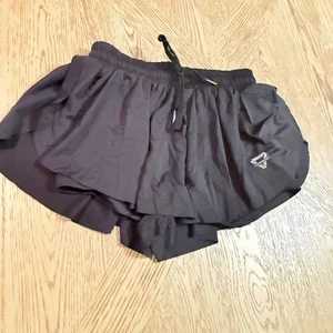Luogongzi Damen Sport Shorts Training Größe Small in Schwarz - Bild 1 von 5