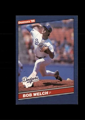 1986 Donruss - Bob Welch #459 - Image 1 of 2
